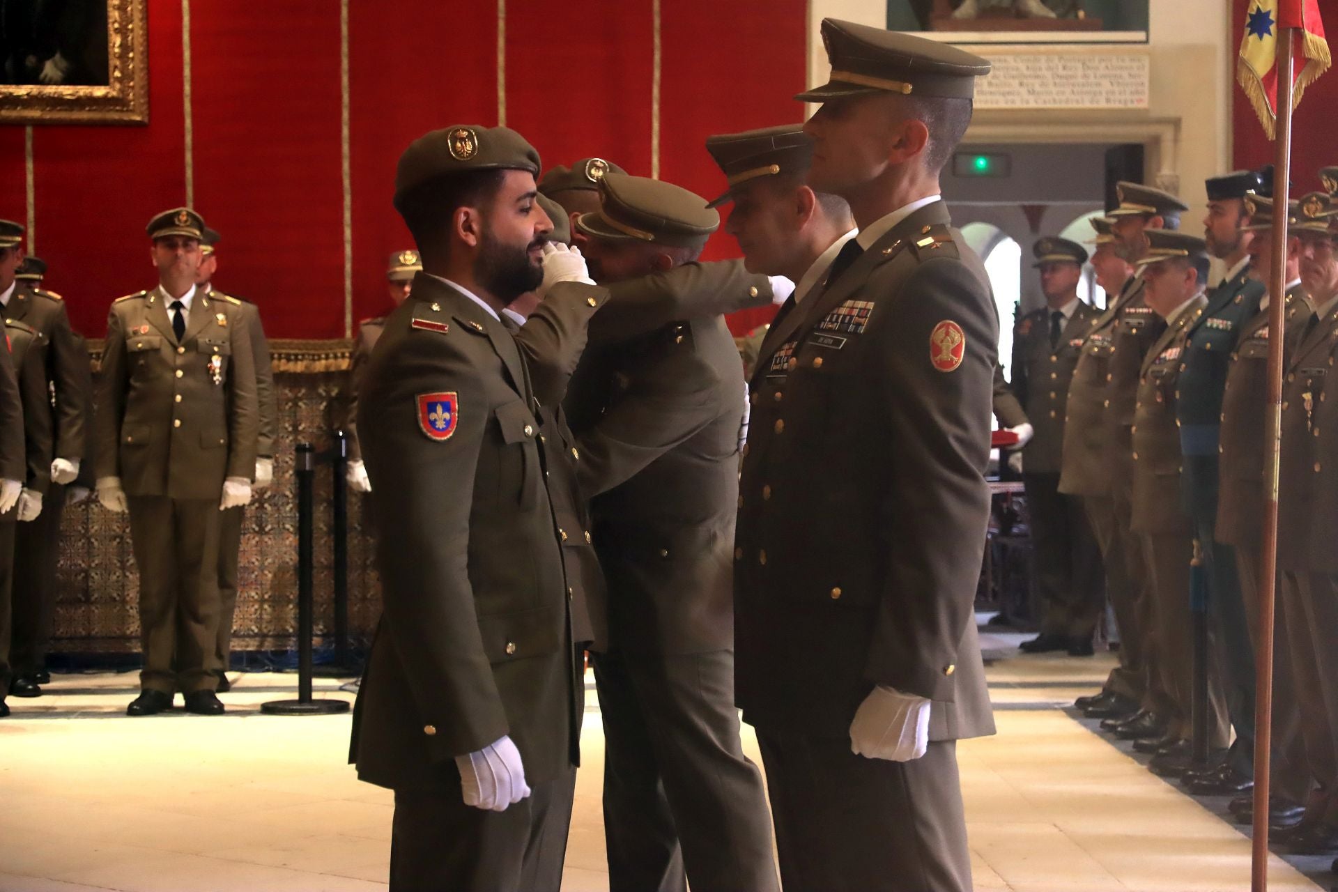 Fotos del acto del Dos de Mayo en el Alcázar de Segovia