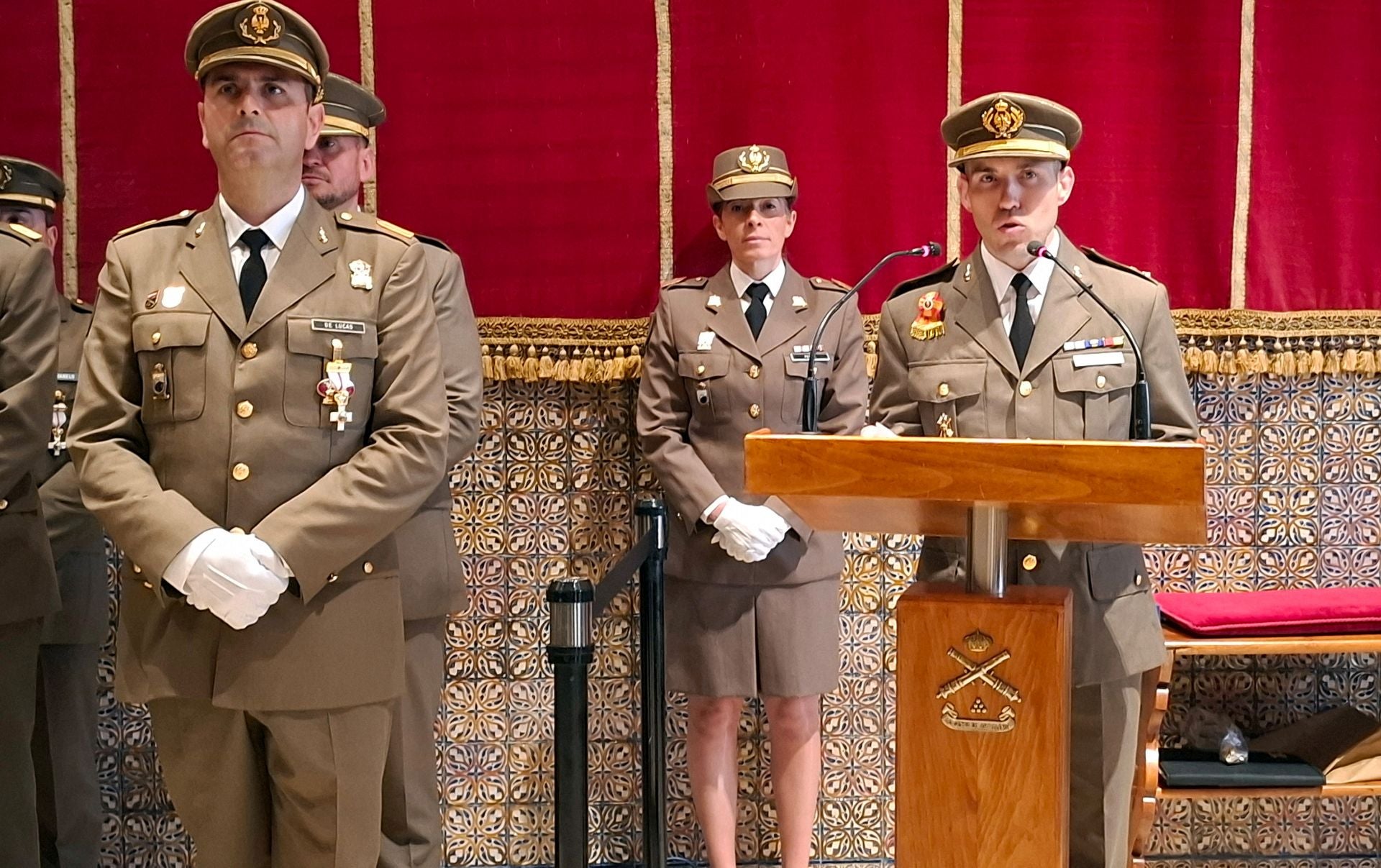 Fotos del acto del Dos de Mayo en el Alcázar de Segovia