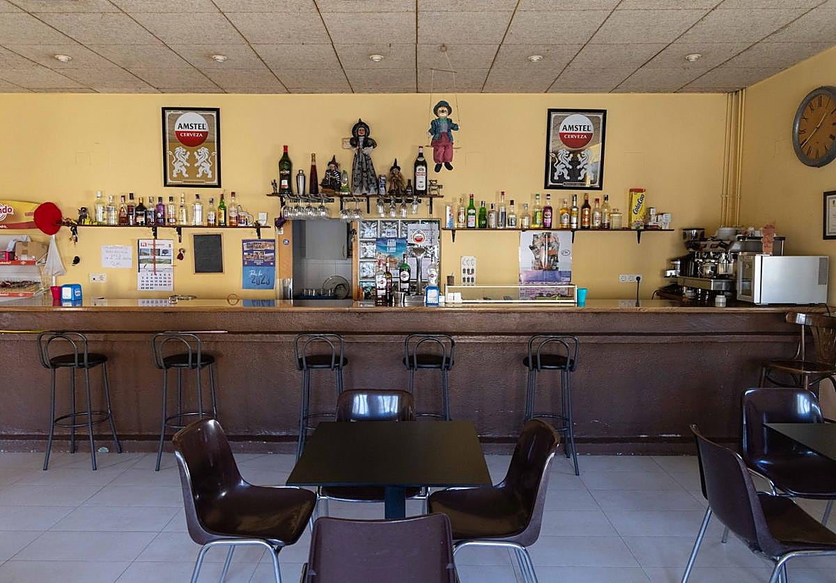 Imagen de archivo de un bar de un pequeño pueblo de Valladolid.