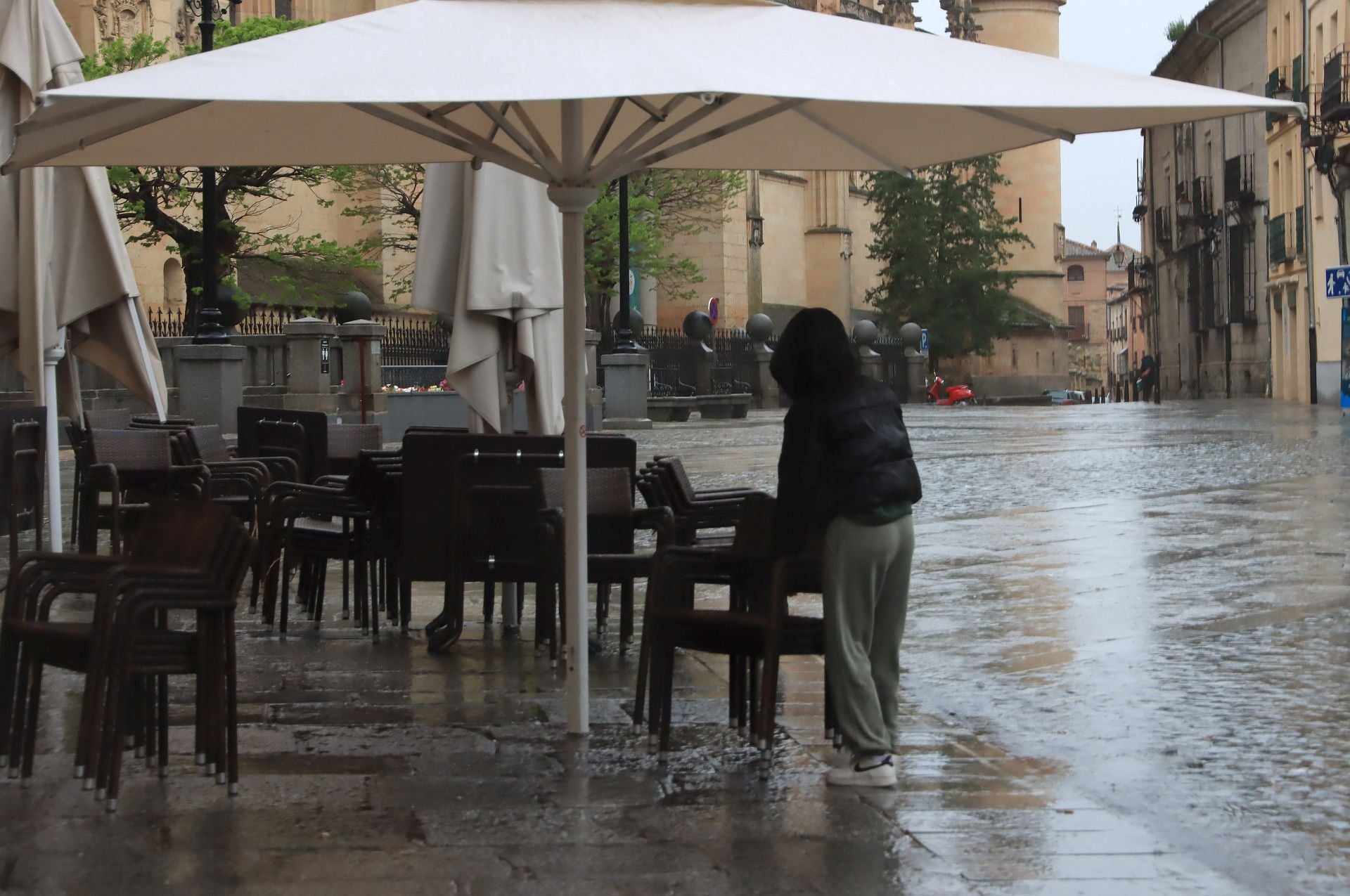 Fotos: viernes de tormentas en Segovia