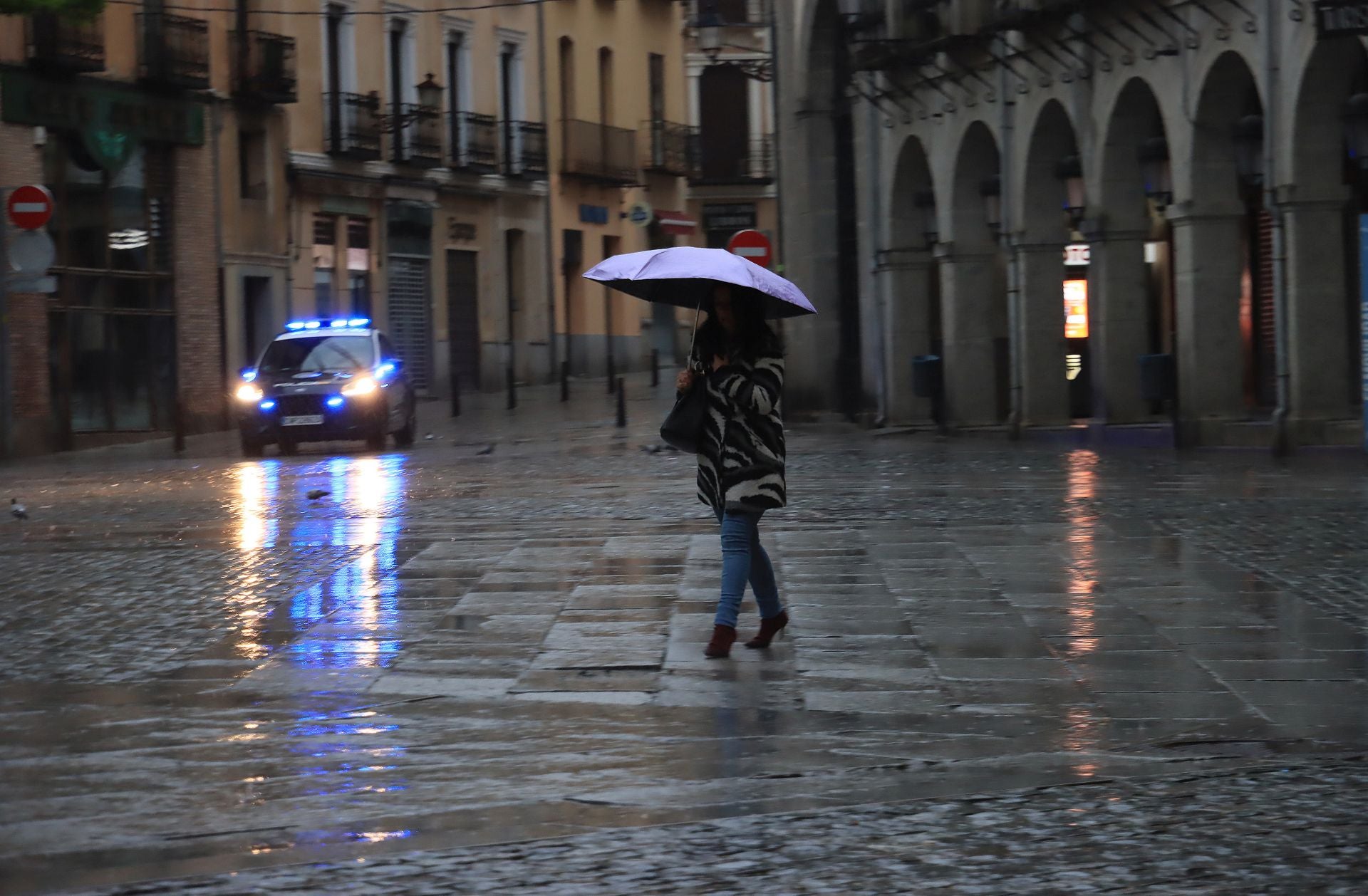 Fotos: viernes de tormentas en Segovia