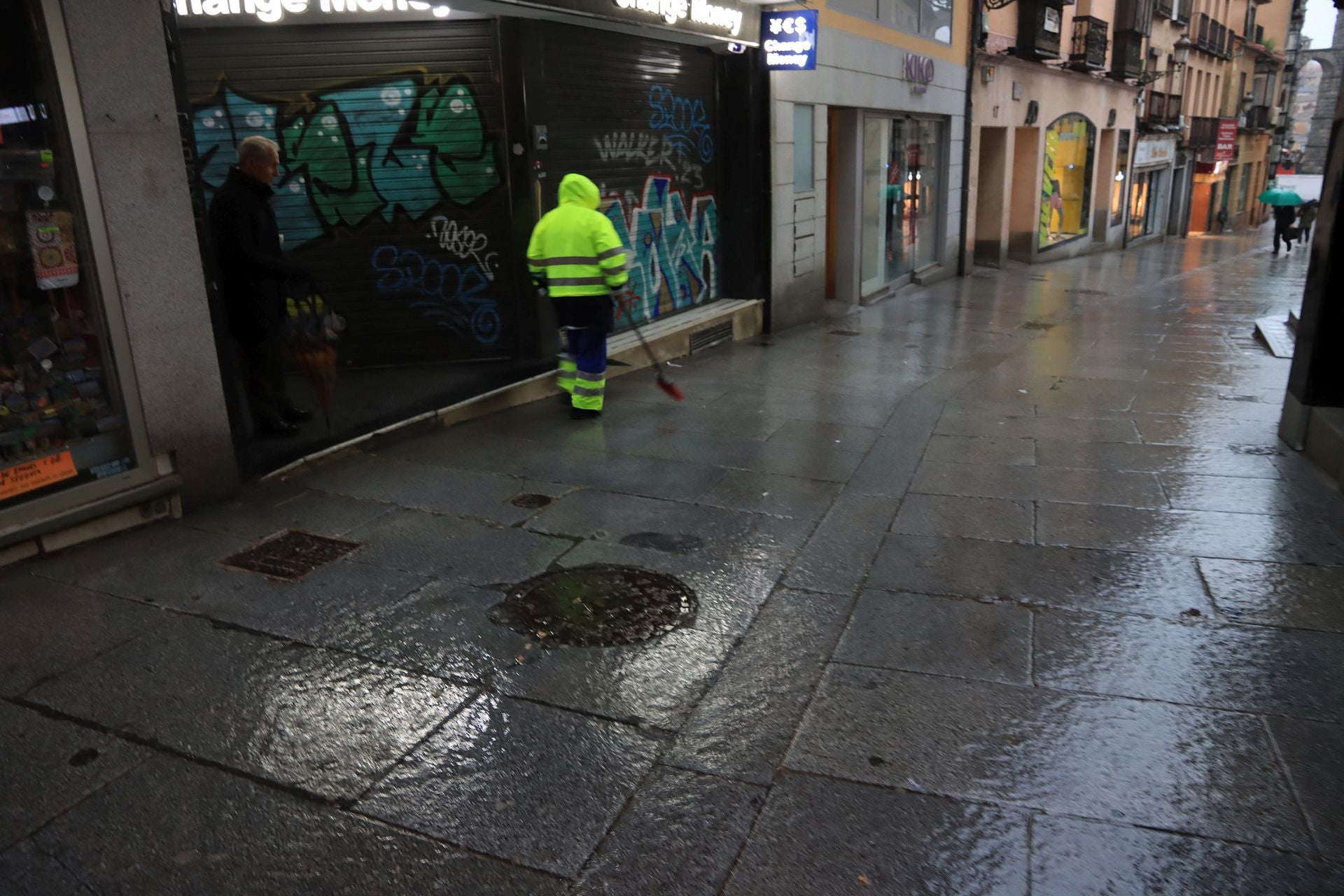 Fotos: viernes de tormentas en Segovia