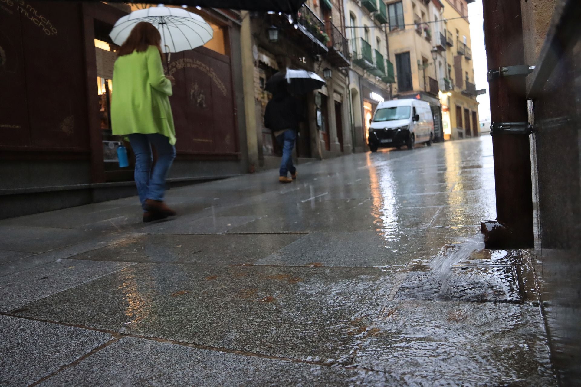 Fotos: viernes de tormentas en Segovia