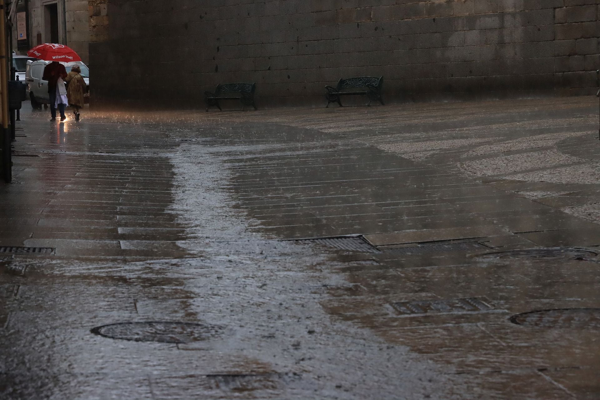 Fotos: viernes de tormentas en Segovia
