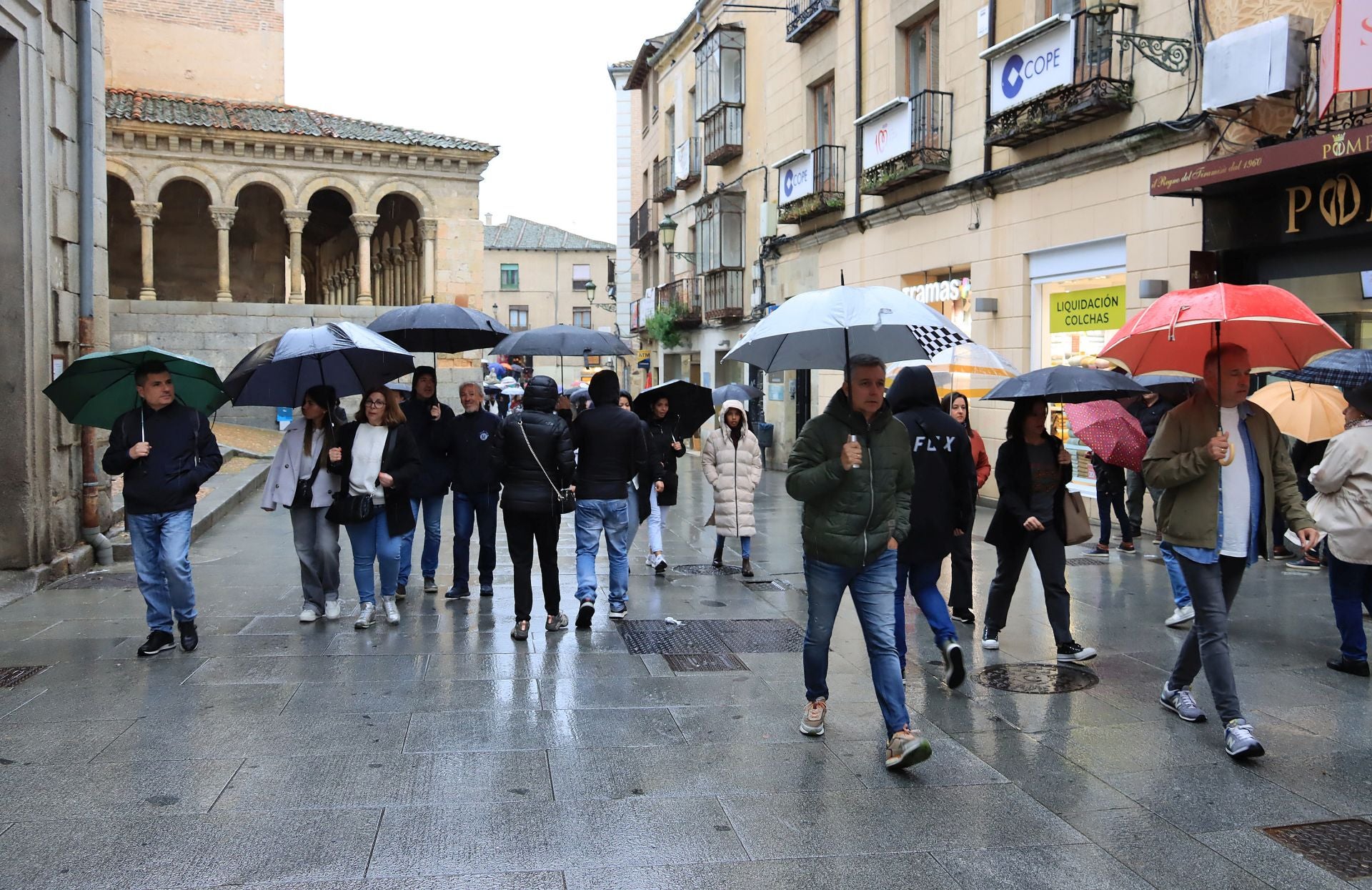 Fotos: viernes de tormentas en Segovia