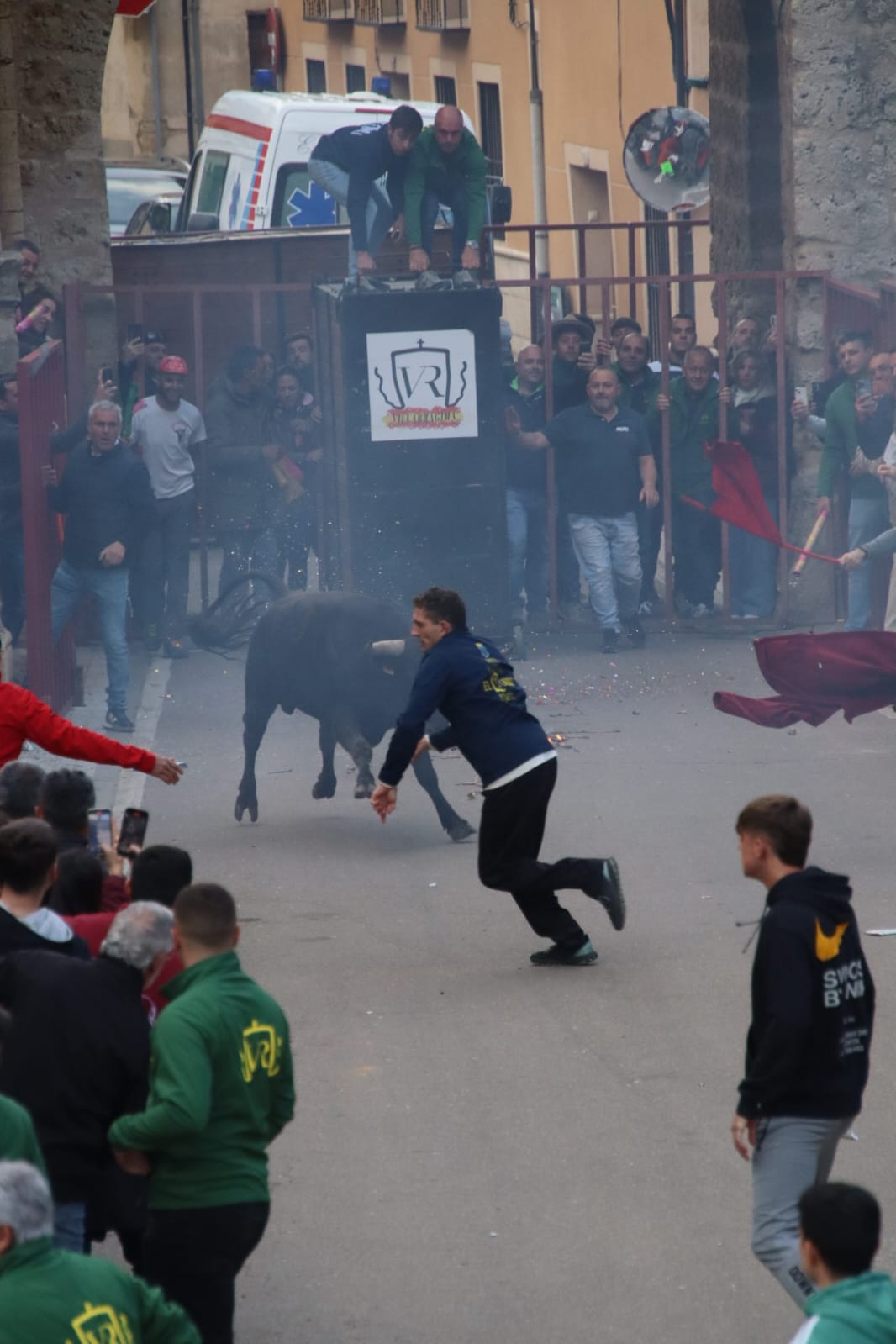 Emoción en Villabrágima con el VII Toro de la Santa Cruz