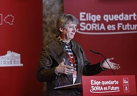 El secretario general del PSOE de Castilla y León, Carlos Martínez, clausura el Congreso Provincial del Psoe.