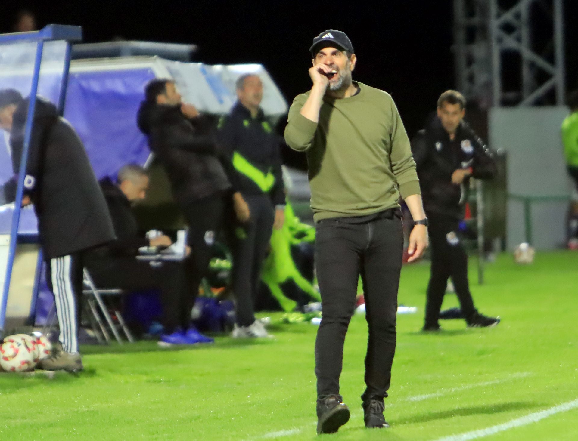 Fotos del empate entre la Segoviana y la Real Sociedad B
