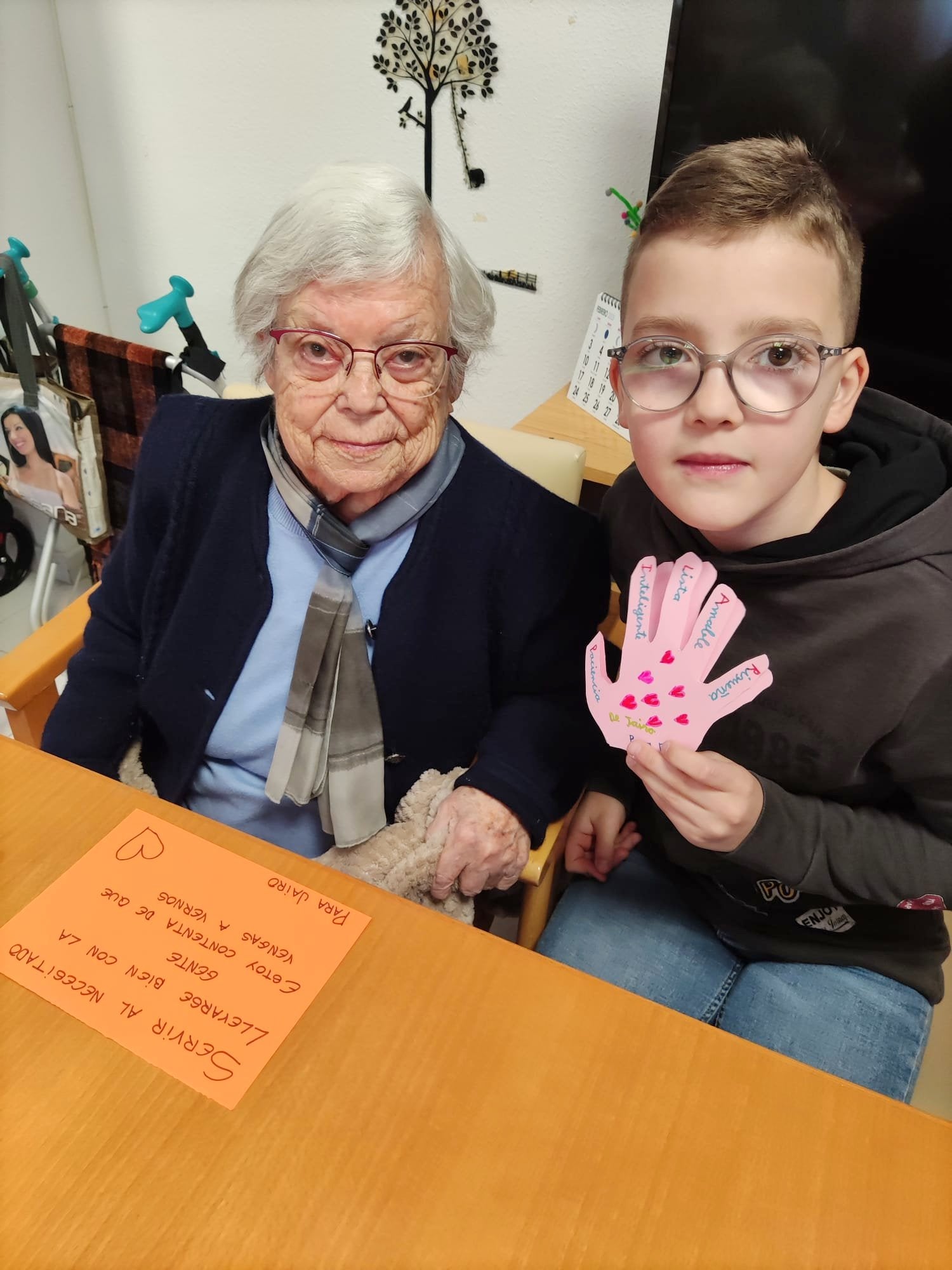 Actividad intergeneracional en Baltanás