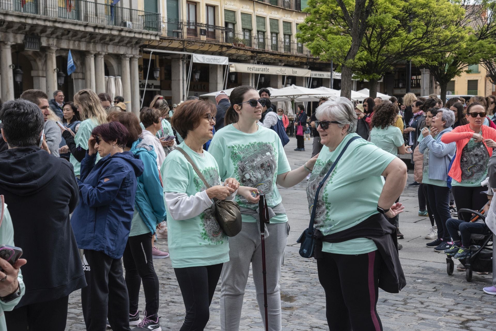 La Marcha de Mujeres de Segovia, en imágenes