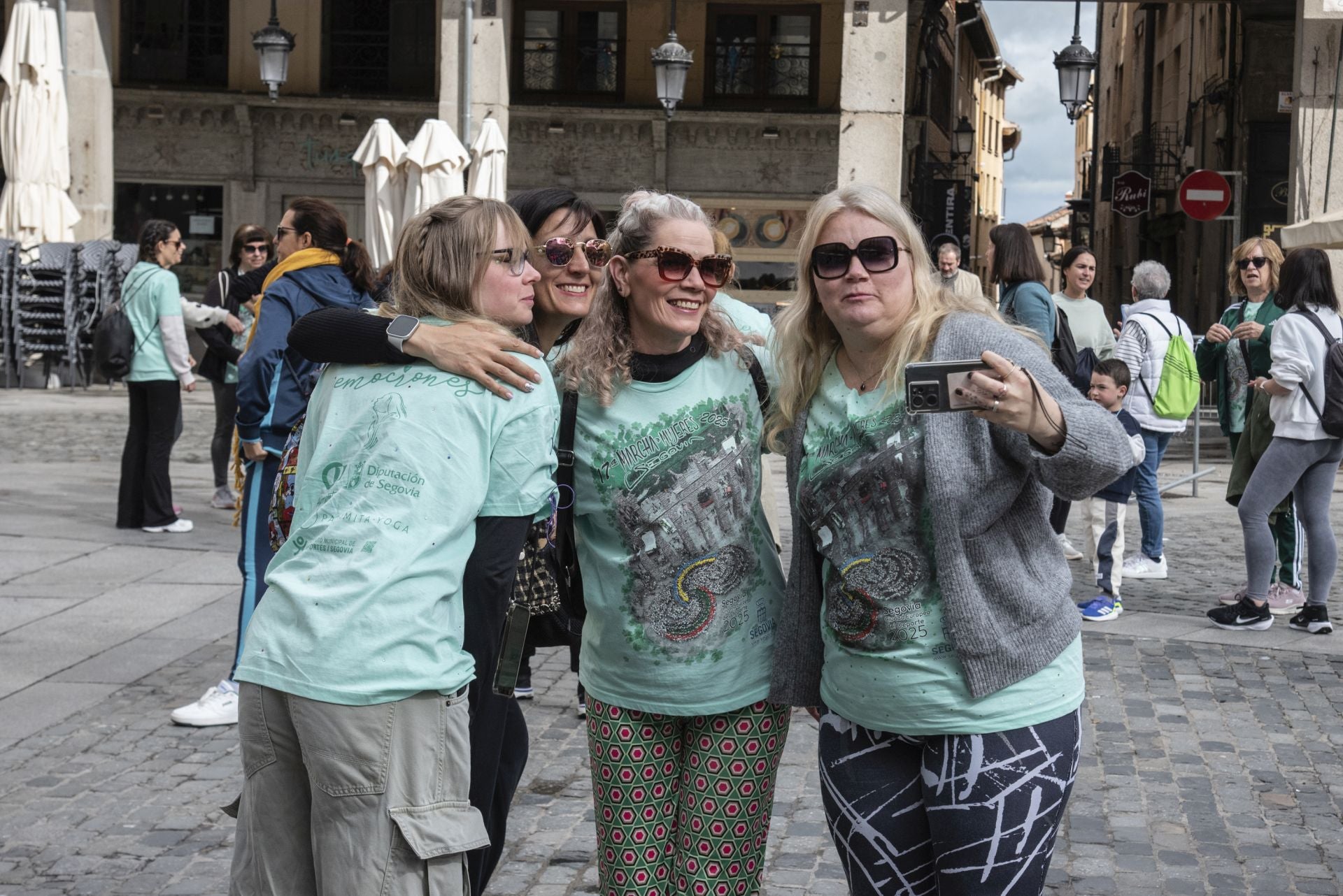 La Marcha de Mujeres de Segovia, en imágenes