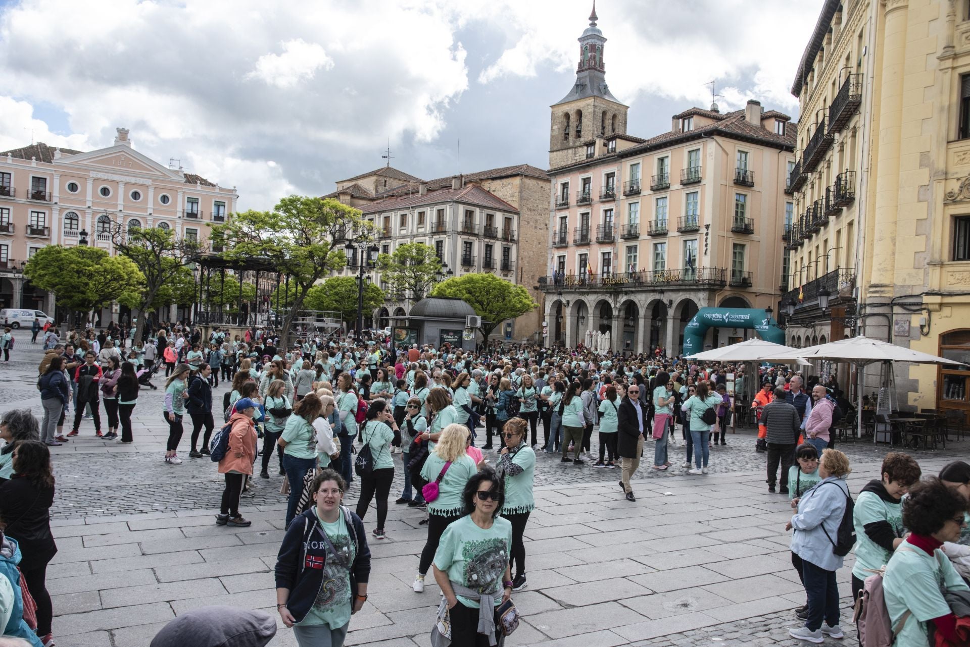 La Marcha de Mujeres de Segovia, en imágenes