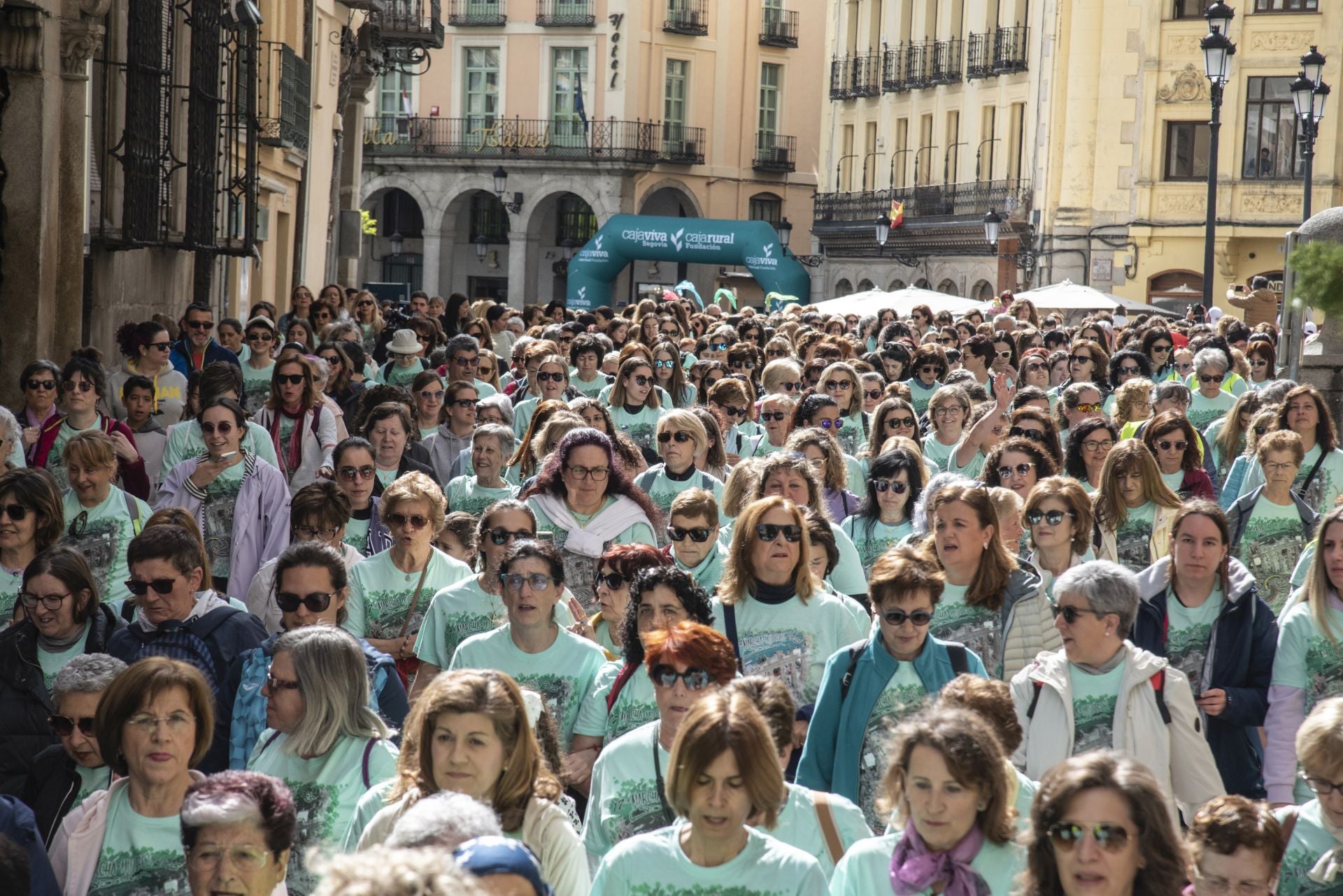 La Marcha de Mujeres de Segovia, en imágenes