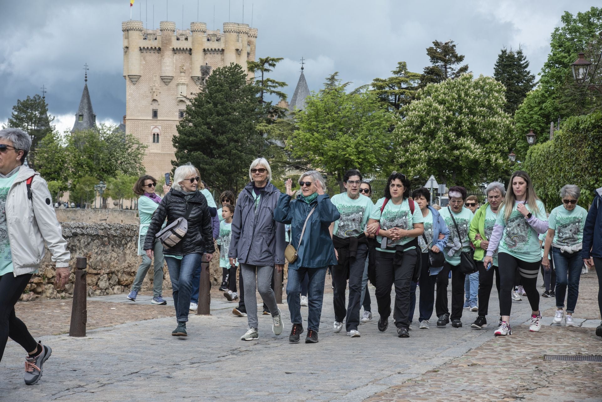 La Marcha de Mujeres de Segovia, en imágenes