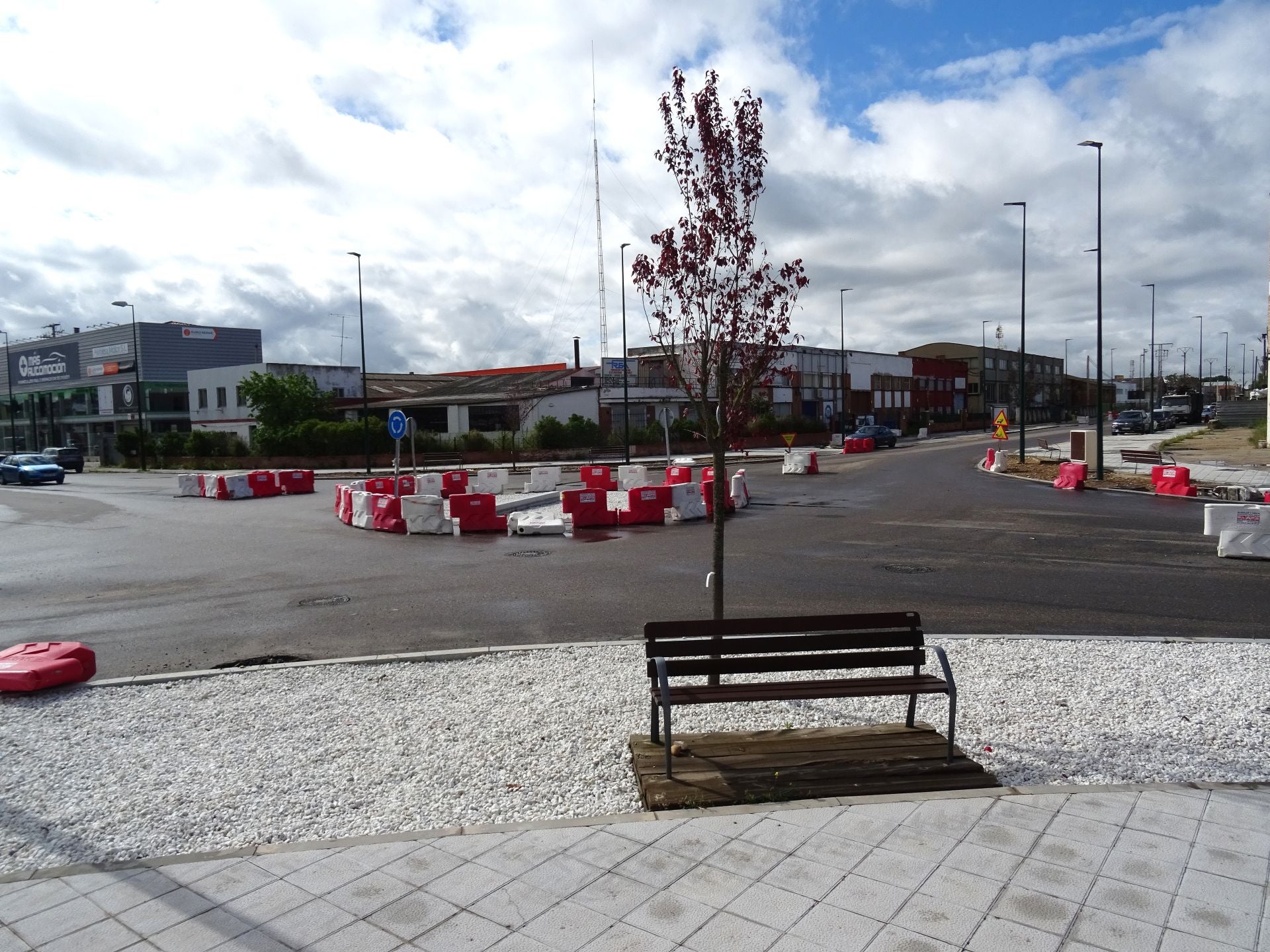 Estado de las obras en la avenida de El Norte de Castilla
