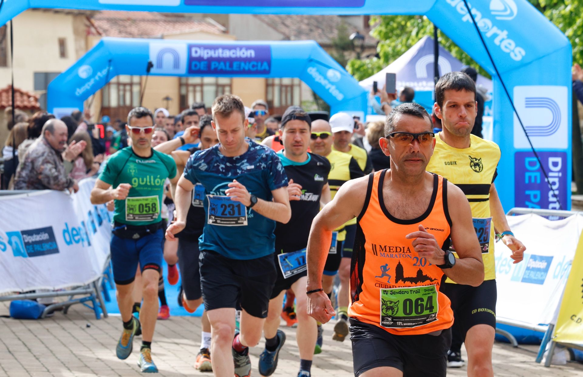 Vibrante jornada en Dueñas con el IV Sendero Trail Botijosport