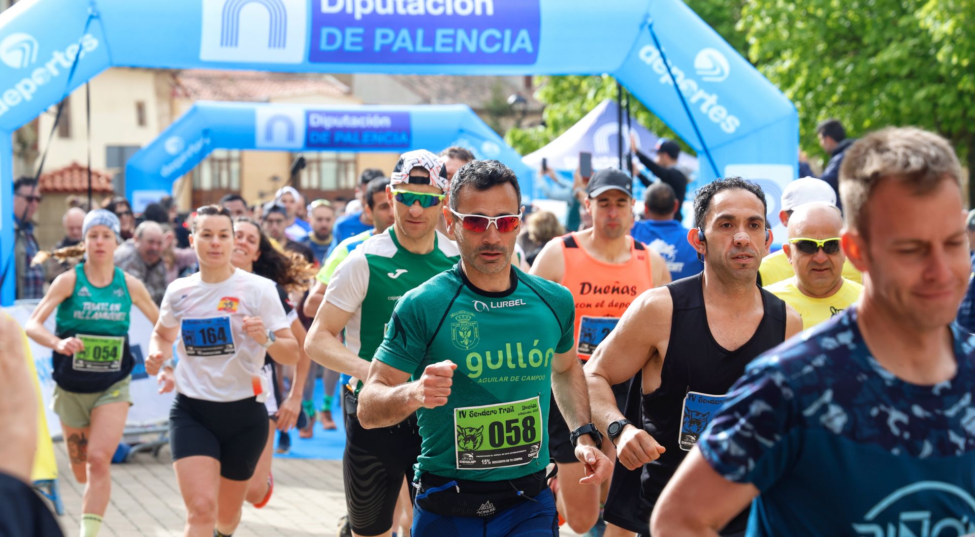 Vibrante jornada en Dueñas con el IV Sendero Trail Botijosport