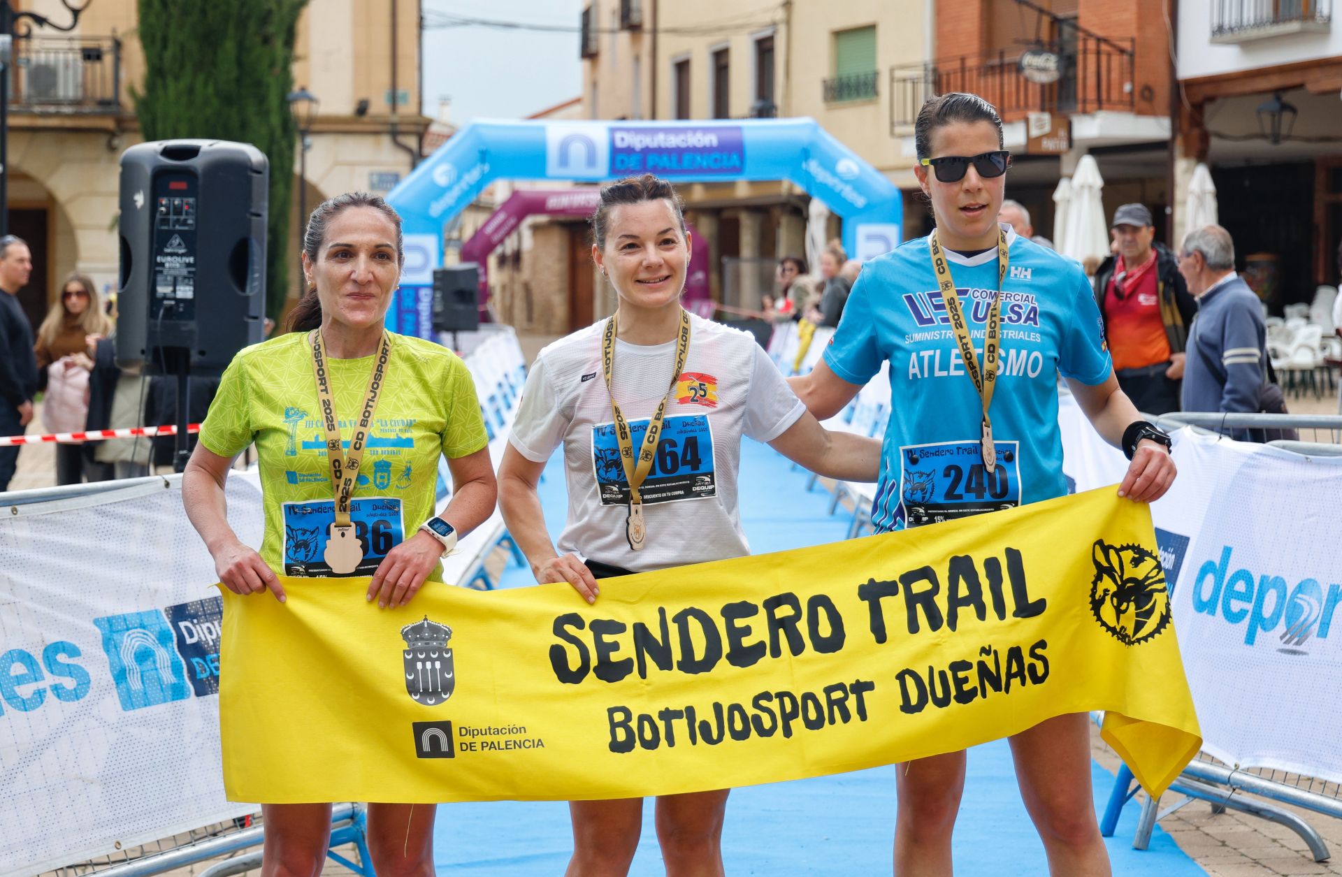 Vibrante jornada en Dueñas con el IV Sendero Trail Botijosport