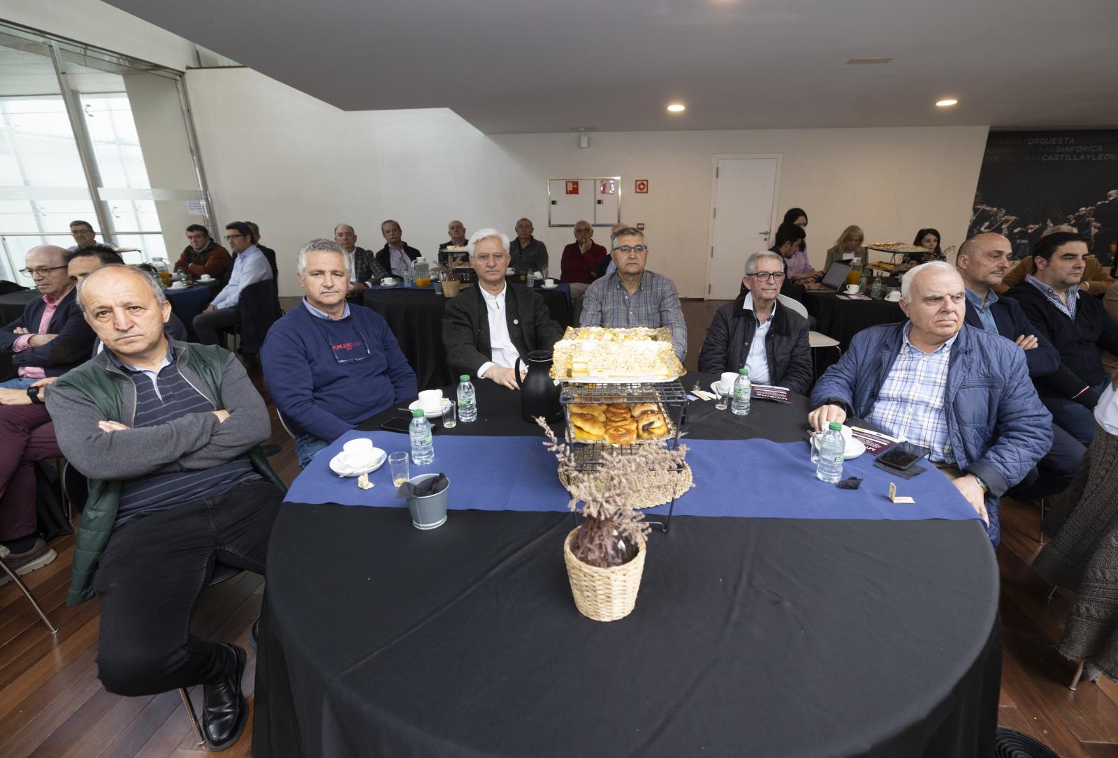 Asistentes a la Jornada sobre innovación en el campo de Castilla y León
