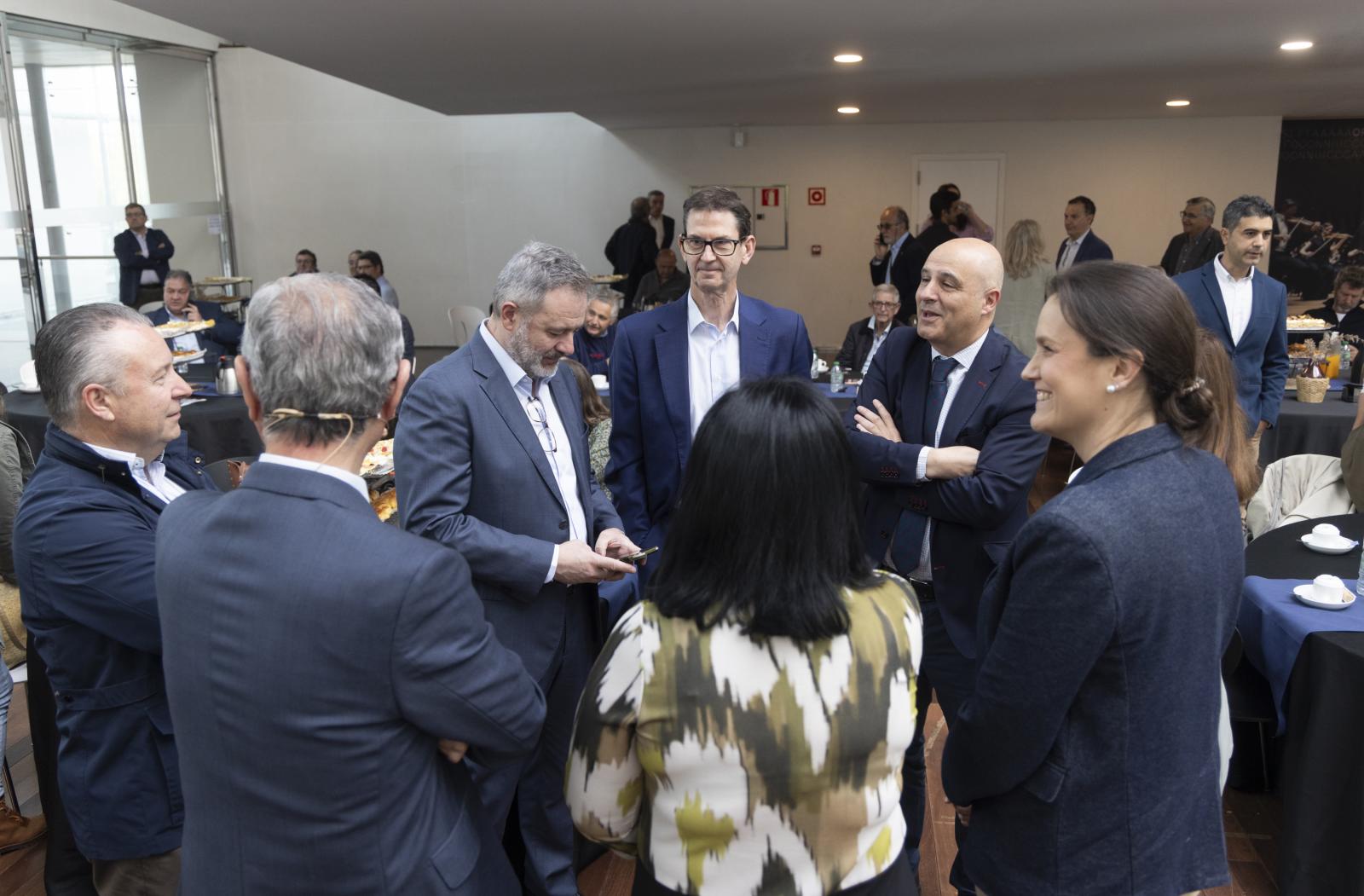Asistentes a la Jornada sobre innovación en el campo de Castilla y León
