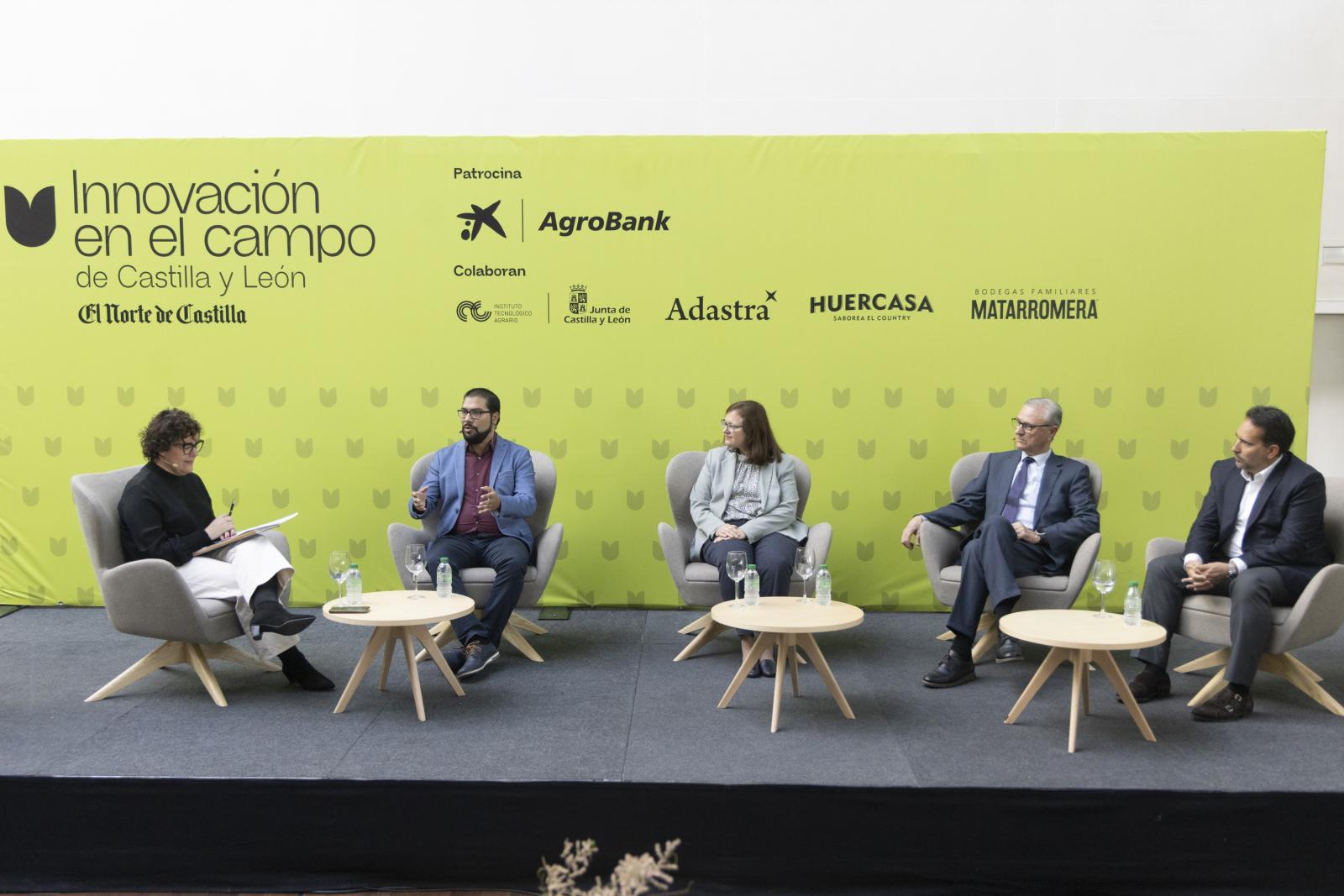 Asistentes a la Jornada sobre innovación en el campo de Castilla y León