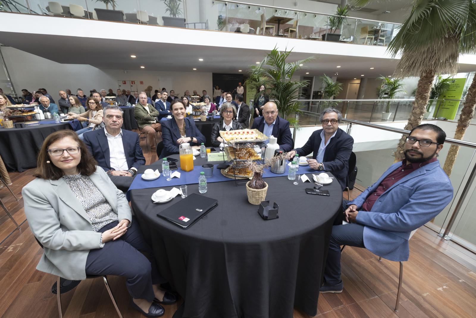 Asistentes a la Jornada sobre innovación en el campo de Castilla y León