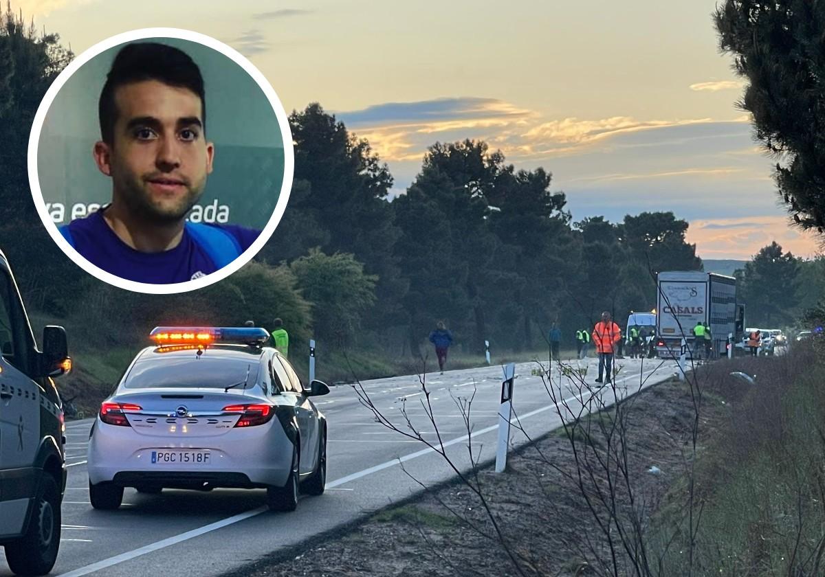 Muere el alcalde de Nieva en un accidente tras chocar su coche con un camión