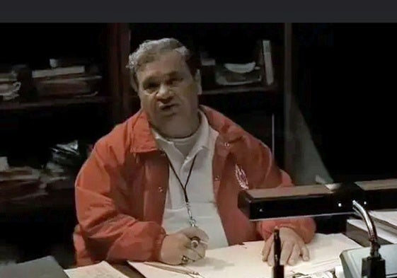 Charley Scalies en una capítulo de la serie 'Los Soprano'.