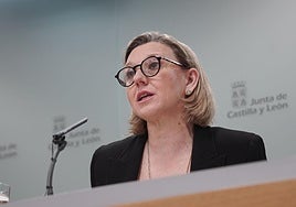 La vicepresidenta y consejera de Familia e Igualdad de Oportunidades, Isabel Blanco, en una imagen de archivo.