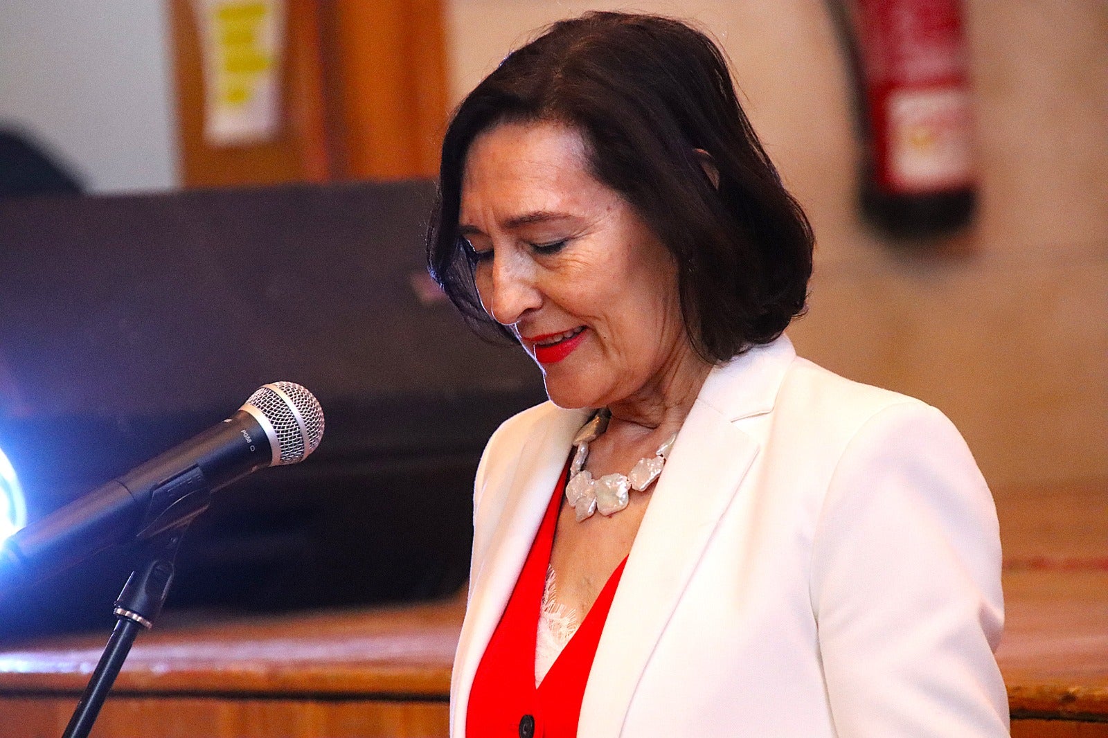 Teresa Mancho Cuadrado, de 93 años, recibe el homenaje de Villabrágima