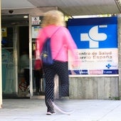 Entrada al Centro de Salud Barrio España.