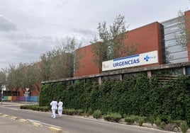 Urgencias del Hospital Río Hortega de Valladolid en una imagen de archivo.