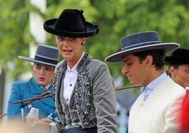 Victoria Federica en la Feria de Abril.