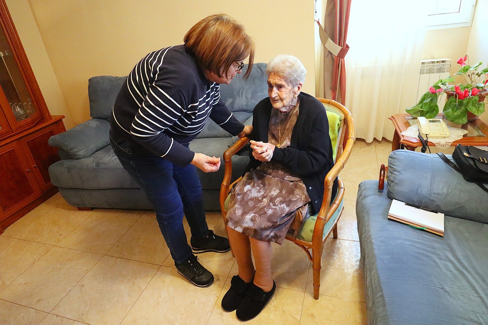 La abuela de Villabrágima cumple 108 años