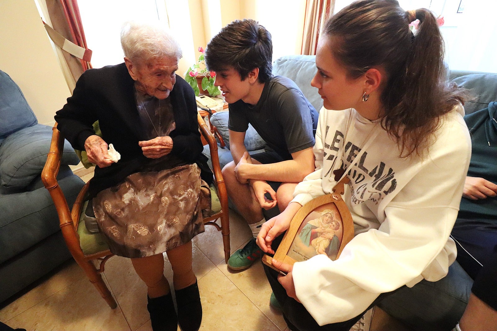 La abuela de Villabrágima cumple 108 años