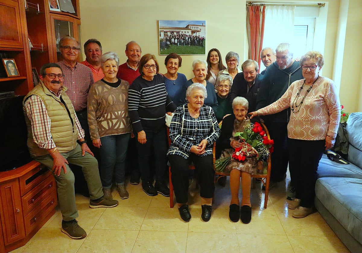 La abuela de Villabrágima cumple 108 años