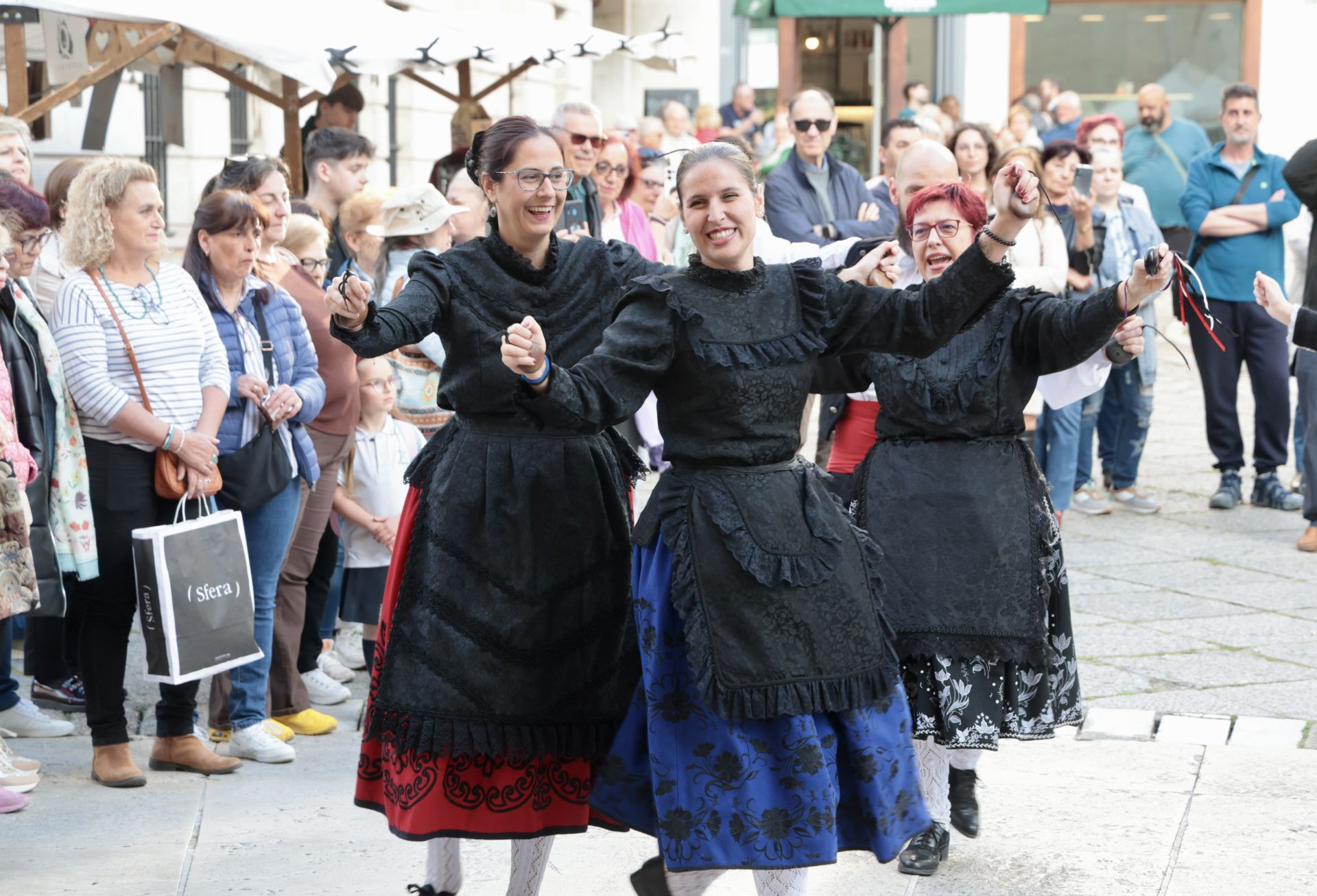 Las imágenes del Mercado Castellano en Valladolid
