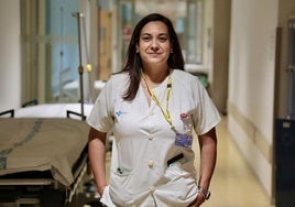 La doctora Beatriz Martín Pérez, adjunta del Servicio de Urgencias en el Hospital Universitario Río Hortega.