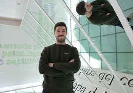 Diego Villafáñez Sagardoy, en el Museo de la Ciencia de Valladolid,
