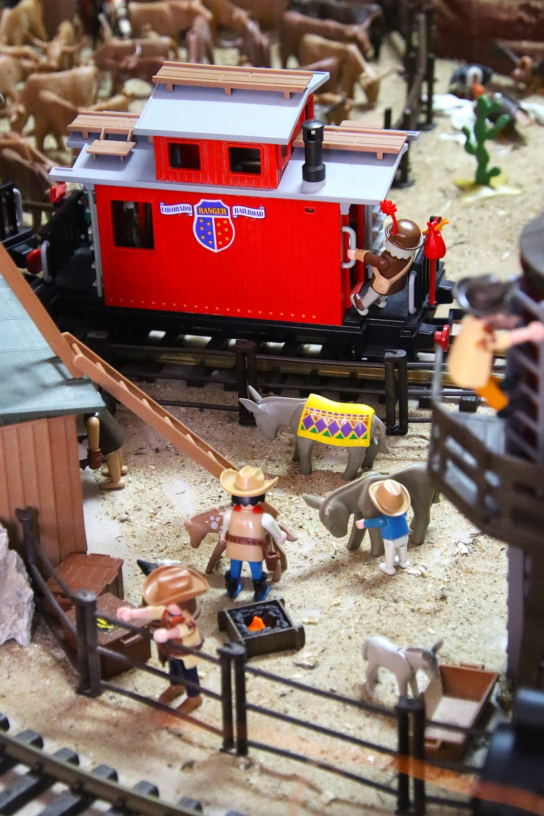 El universo del wéstern llega a Rioseco en forma de Playmobil
