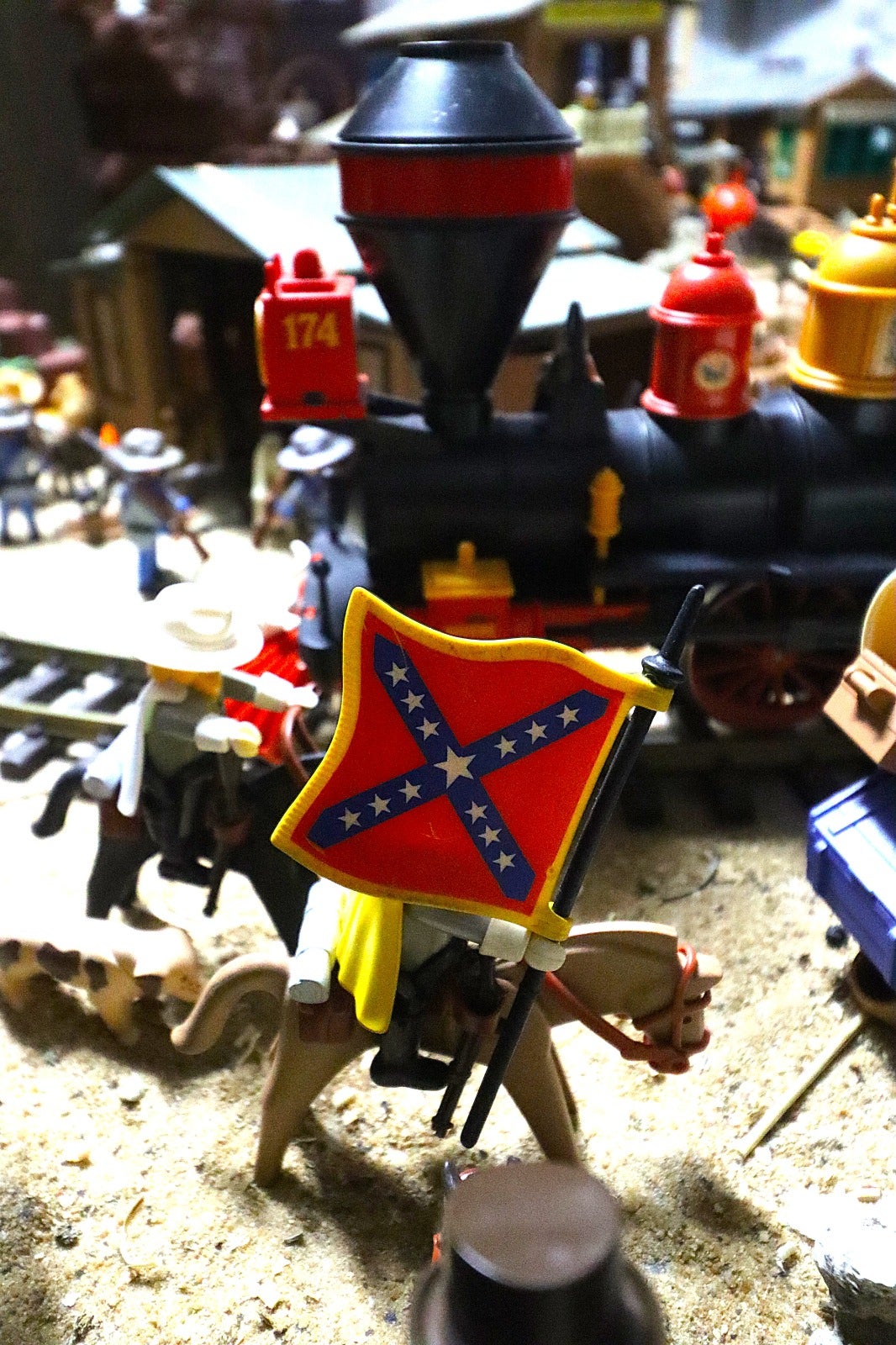 El universo del wéstern llega a Rioseco en forma de Playmobil