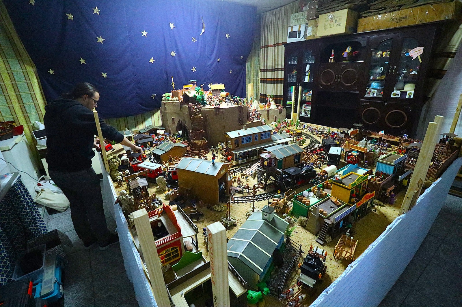 El universo del wéstern llega a Rioseco en forma de Playmobil