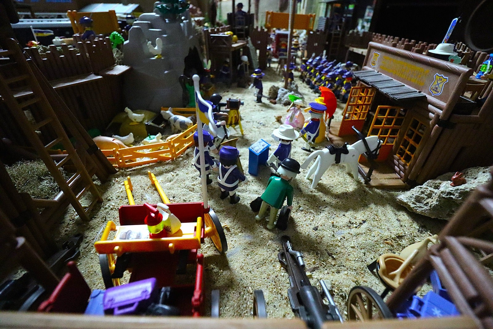 El universo del wéstern llega a Rioseco en forma de Playmobil