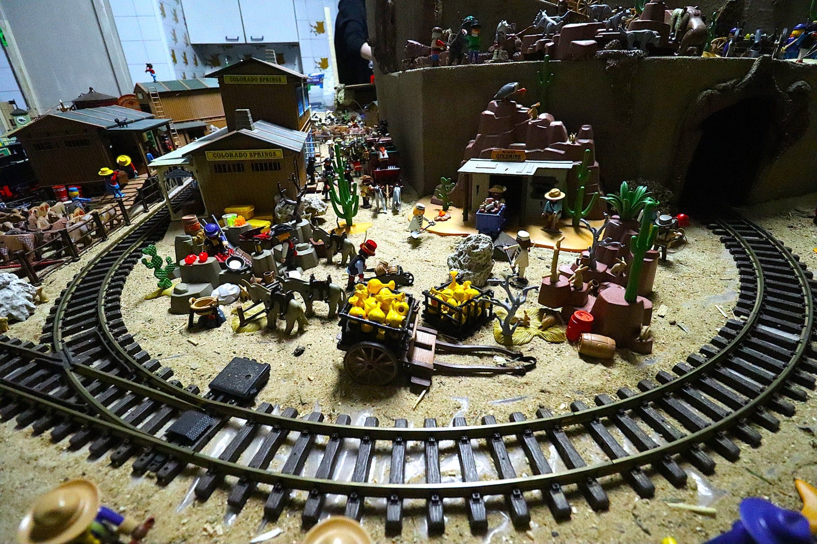 El universo del wéstern llega a Rioseco en forma de Playmobil