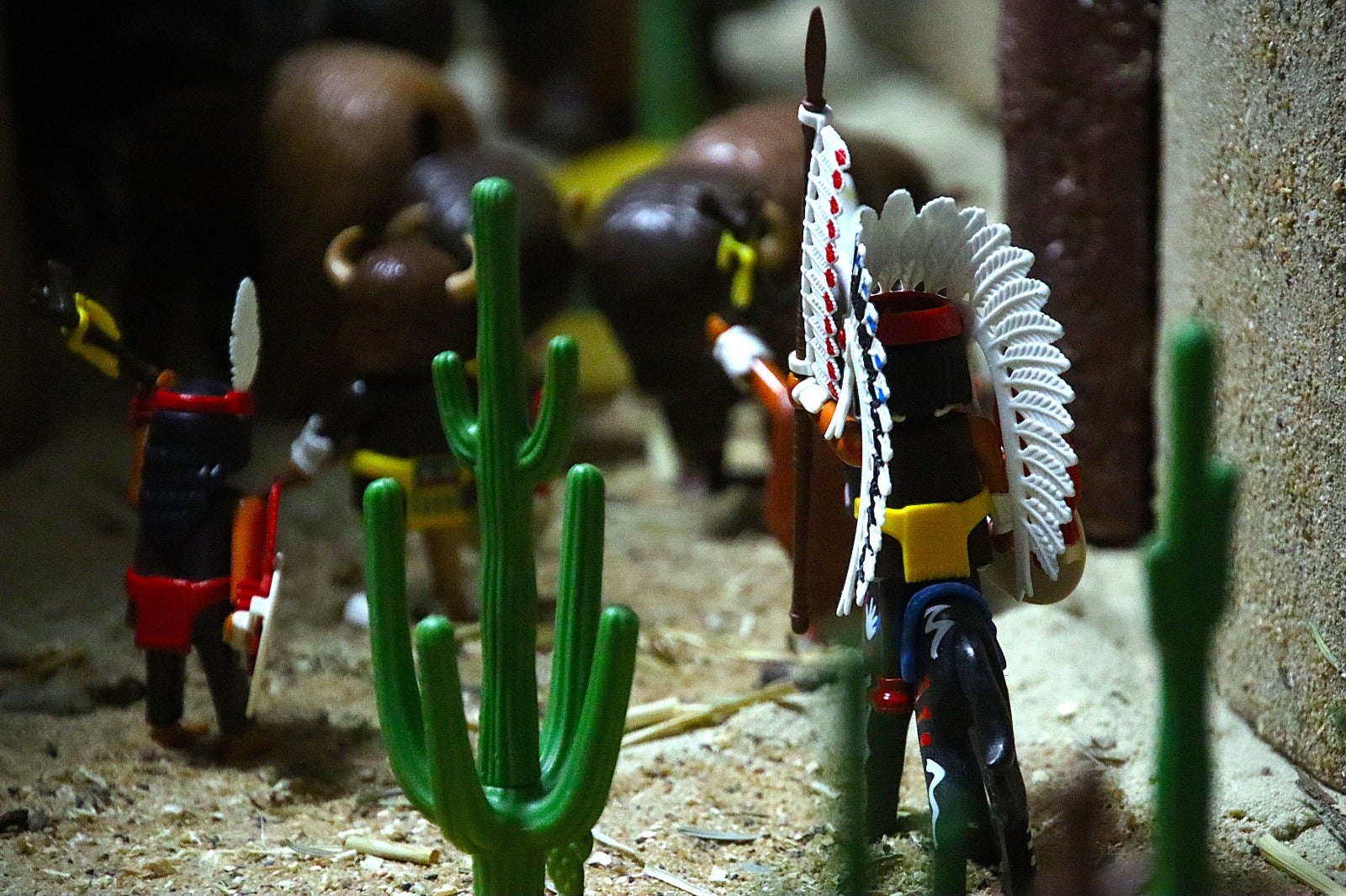 El universo del wéstern llega a Rioseco en forma de Playmobil