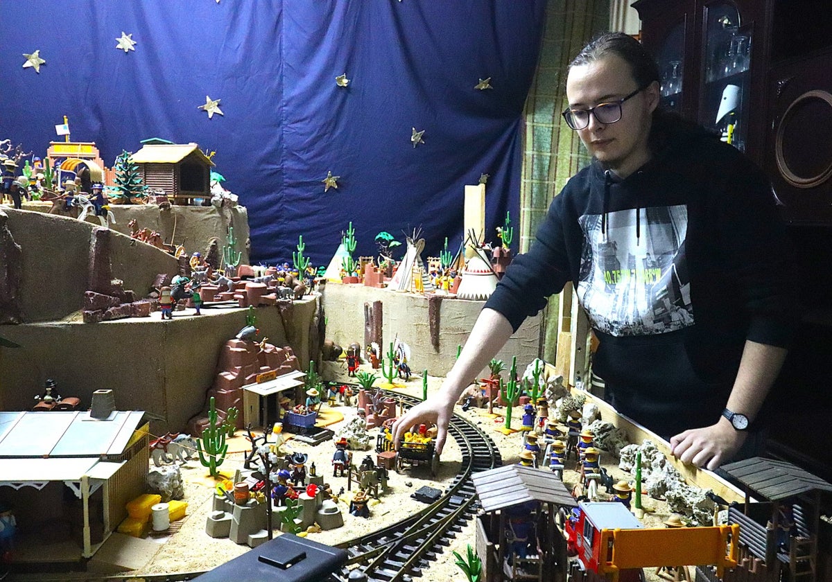 El universo del wéstern llega a Rioseco en forma de Playmobil