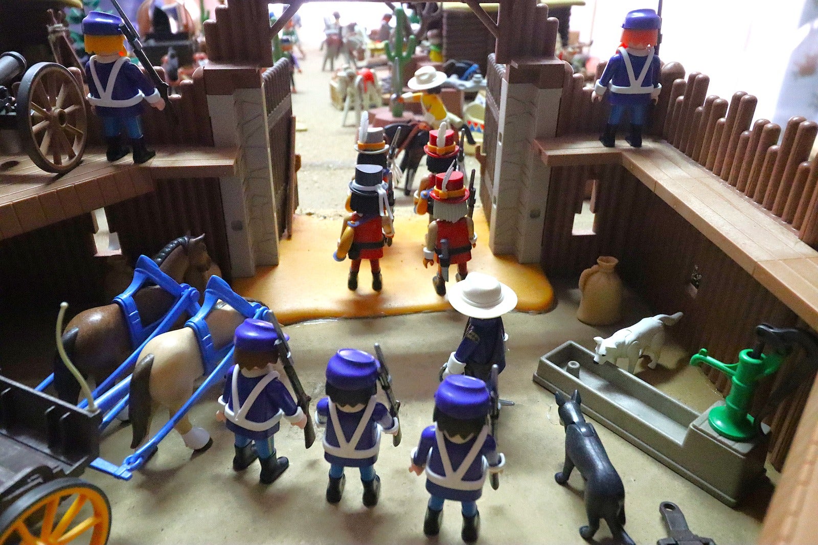 El universo del wéstern llega a Rioseco en forma de Playmobil