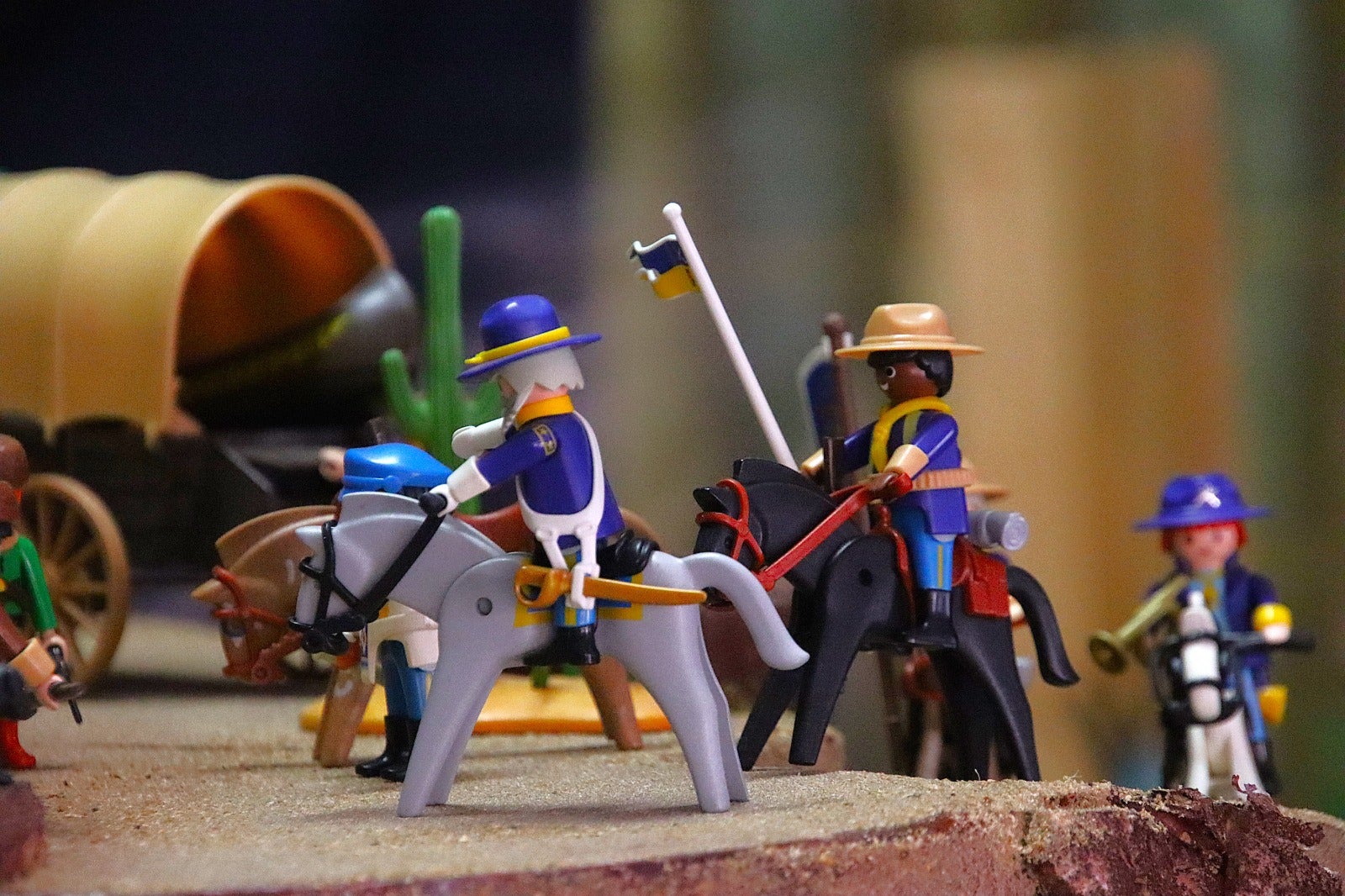 El universo del wéstern llega a Rioseco en forma de Playmobil