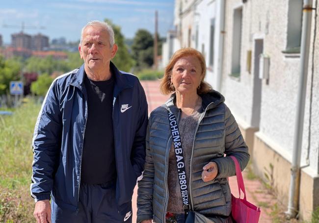 Cipriano Hernández y María Jesús Hernández, vecinos de Girón.
