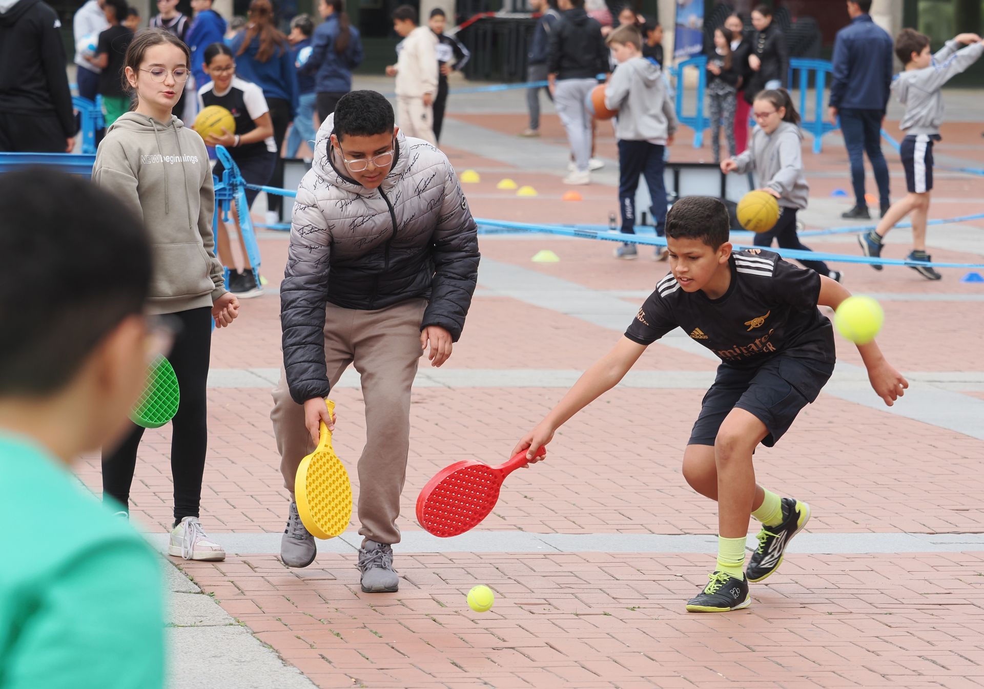 Los escolares vallisoletanos celebran el Día de la Educación Física, en imágenes